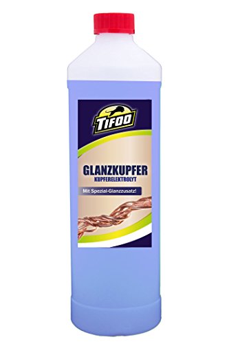 Kupferelektrolyt Glanz sauer (1000 ml) - Galvanisch auf Hochglanz verkupfern