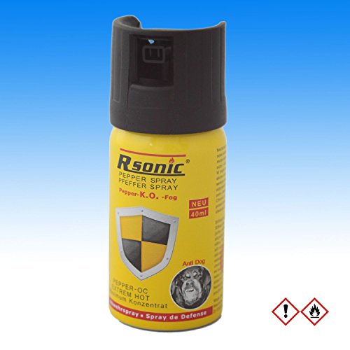 Preisvergleich Produktbild 40ml K.O.-FOG PFEFFERSPRAY TIERABWEHRSPRAY ABWEHRSPRAY SELBSTVERTEIDIGUNG