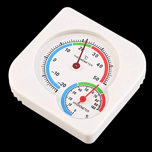 Preisvergleich Produktbild Heaviesk Neue nützliche Kindergarten Baby Haus Zimmer Mini Thermometer Nass Hygrometer Temperatur Meter Heimgebrauch Haushaltsversorgung