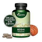 Reishi Vegavero 4000 mg | El Único Estandarizado | 120 Cápsulas | Estrés y Ansiedad + Energizante + Antioxidante + Antiedad | NATURAL | Adaptógenos | 20% Polisacáridos + 6% Betaglucanos