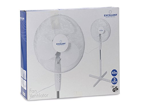 Standventilator super Design 3 Geschwindigkeiten rotierend Windmaschine Neuware - 4