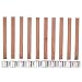 Produktbild Haihuic 10 Stück Holz Kerze Dochte mit Eisenständer, 13 cm Kerzenkerne Natürlicher Docht Kerzenherstellung, Kerze DIY