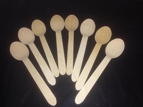 100 x Wooden Spoons (Free P &P on all products)