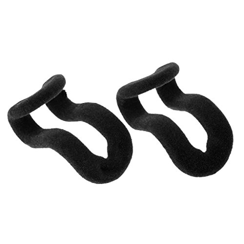 10pcs Mini Anti-Rutsch Mini Beflockung Kleidung Rack Kleiderbügel Haken Halter Aufhänger Anschluss – Schwarz, one size - 5