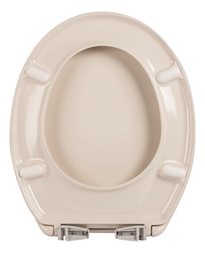 WC-Sitz Siena pergamon | Toilettensitz | WC-Brille aus Duroplast-Kunststoff | Soft-Close-Absenkautomatik | Fast-Fix-Schnellbefestigung | Toilettendeckel - 4