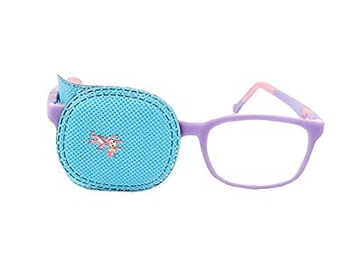 erioctry 6 pcs Eye Patch-amblyopia Eye patches pour enfants pour traiter l'Amblyopie Strabisme, Lazy Eye Patch acuité visuelle restauration pour enfant Bleu