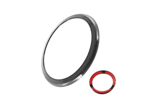 CANTONDZ Rear Boot Ring Badge,Surround Roundel Cover Compatible with BMW 1 Series F20 F21, Car Rear Logo Decoration Ring