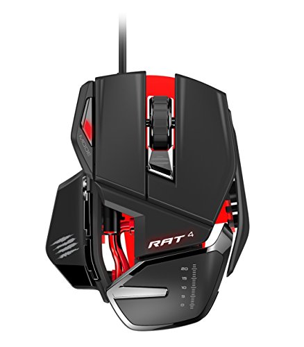 Mad Catz RAT 4 Rat  n   ptico Gaming  PC 