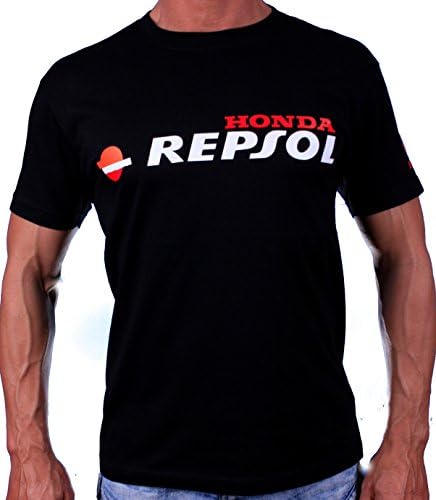 HONDA REPSOL Logo T-SHIRT Black All Size (L)