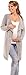 Happy Mama Women's Maternity Waterfall Cardigan Cable Knit Coat Long Wrap 326p (Grey, ONE SIZE UK 8/10/12)