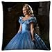 Produktbild Gut lichtbeständig Reißverschluss Kissen Kissen Polyester Baumwolle Cinderella Cool 45,7 x 45,7 cm 45 x 45 cm