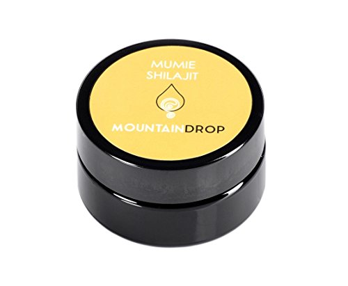 SHILAJIT de alta calidad, 40 g (suministro de 3-5 meses), resina Shilajit natural y pura, suplemento orgánico ayurveda para el bienestar y el yoga (Mumio, Mumiyo, Sheelajit)