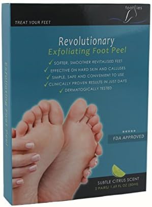 Footsies- Exfoliating Foot Peel- Dead Skin- Callus Remover