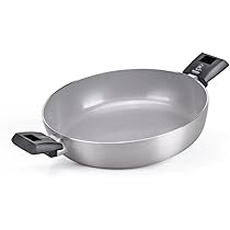 Tegame Moneta Futura 28cm - Rivestimento FineGres Senza PFAS, Per Induzione, Alluminio Riciclato 100%, Made In Italy