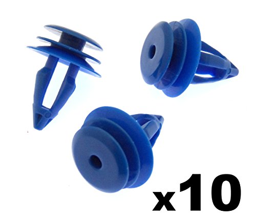 10x Remaches Plásticos - Plástico Clips para Delantero Trasero Paso De Rueda - Coche Grapas (LR027255)