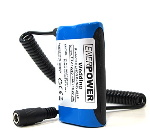 Preisvergleich Produktbild Enerpower EP-Wedding Plus Akku, 2250mAh / 16,28Wh schwarz