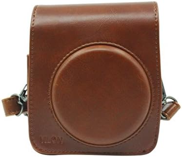 [ Fujifilm Instax Mini 70 Case Bag]--YILON Comprehensive Protection Instax Mini 70 Camera Case Bag With Soft PU Leather Material (Brown)