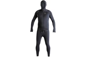 AIRBLASTER Men's Classic Ninja Suit Hooded Outdoor One Piece Base Layer Underwear