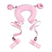 Produktbild Adult Supplies, SM weibliche Split Leg Strap Folter Ausrüstung Bündel Bonding Band Kissen Handschellen Knöchel Alternative Toy Fun Supplies Sex Supplies (Farbe : Pink)