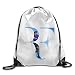 Bekey Roger Federer Logo Drawstring Backpack Sport Bag For Men & Women For Home Travel Storage Use Gym Traveling Shopping Sport Yoga Running RS.2509.00