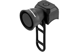 AYOLOFEI Sonnette Vélo Puissante, Universelle Sonnette de Vélo Électrique Rechargeable par USB, 5 Modes Sonores, 120 DB, IPX4 Étanche, pour Vélos d'enfants, VTT, Vélos de Route, Scooters, VTT (Noir)