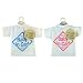 NEW T-SHIRT STYLE BABY ON BOARD CAR SIGN CHILDREN KIDS TODDLERS WINDOW EASY FOLD (Blue)