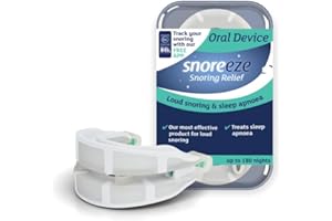 Snoreeze Anti Snoring Oral Device - Adjustable mouthguard, Snore Stopper Mouthpiece, Sleep aid to Reduce snoring & Sleep Apnoea for Men & Women
