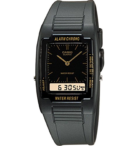 Casio Herren-Armbanduhr Analog - Digital Quarz Kautschuk AQ-47-1EMQ Casio Herren-Armbanduhr Analog - Digital Quarz Kautschuk AQ-47-1EMQ