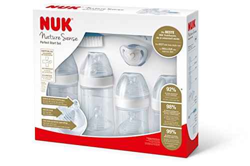 NUK Nature Sense Set, BPA-frei, aus Polypropylen, 0-6 Monate, der Mutterbrust so nah wie nie zuvor - 2