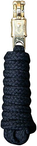 Harry's Horse Lead Rope Anbin Destrick Braided Gold Panic Snap 200 cm