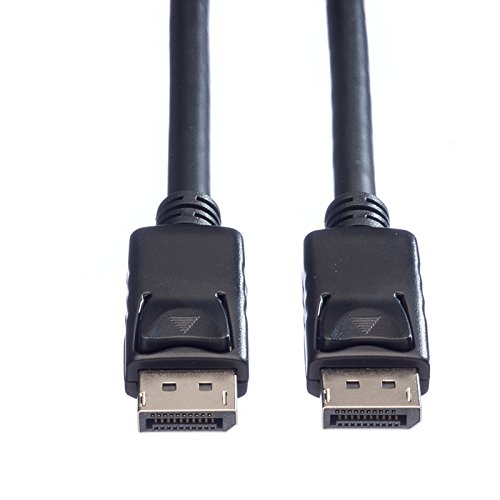 ROLINE DisplayPort Kabel v.1.2 | DP St-St | Anschluss von Monitor oder Grafikkarte | Schwarz 5 m - 2