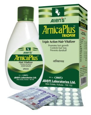 Allens Arnica Plus Triofer - Triple Action Hair Vitalizer - 100Ml With 50 Tabs RS.210 (95.00% Off) - Amazon Allens Arnica Plus Triofer - Triple Action Hair Vitalizer - 100Ml With 50 Tabs RS.210 (95.00% Off) - Amazon