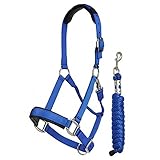 cabezada de cuadra con ramal Suave acolchado complementa fuerte nylon cincha