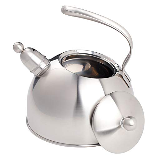 Bouilloire Bouilloire paissir 304 Acier Inoxydable Induction Cuisinire  Gaz Sifflet Automatique 3L KKY