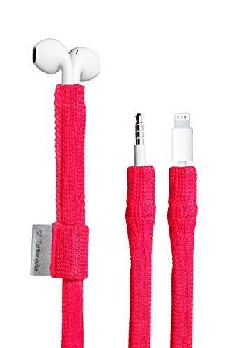 Preisvergleich Produktbild Rollkragen Tanglefree Pullover für Kopfhörer, hot pink
