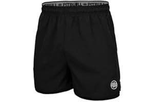 Męskie Spodenki Sportowe Siłownia Rower Bieganie Fitness Performance Pro plus Small Logo II Pit Bull West Coast Pitbull