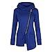Produktbild MEIbax Damen Frauen Winter Zipper Bluse Hoodie Kapuzen Sweatshirt Mantel Jacke Outwear Rollkragenpullover