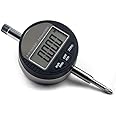 Oudtinx Electronic Digital Dial Indicator Gage Gauge Inch/Metric Conversion 0-0.5 Inch/12.7 mm with Back Lug Auto Off Featured Measuring Tool
