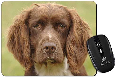Preisvergleich Produktbild Liver Springerspaniel-Hunde Computer-Maus -Matte / pad Weihnachtsgeschenk