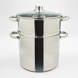 TABLE PASSION Couscoussier en inox 26 cm 11 l