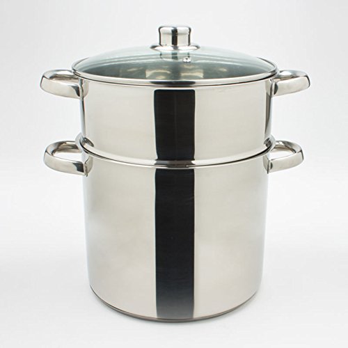 TABLE PASSION Couscoussier en inox 26 cm 11 l