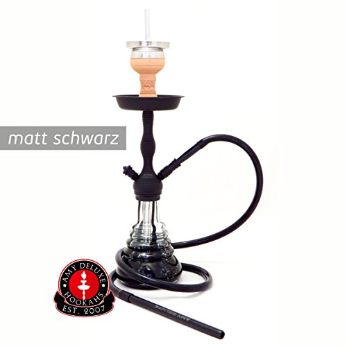 Amy Deluxe Shisha Wasserpfeife Amy470 PSMBK- Black AMY Deluxe Stillness