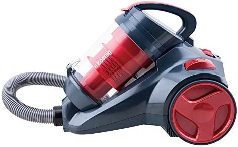 H.Koenig Bagless Vacuum Cleaner SLX910, Aluminium, Red