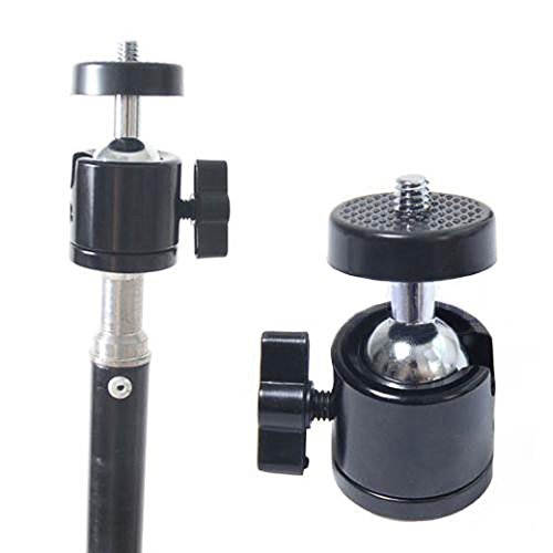 Asequible DSLRKIT Mini Ball Head 1/4" Screw 360 Swivel for DSLR Camera
Tripod Ballhead Stand Descuento