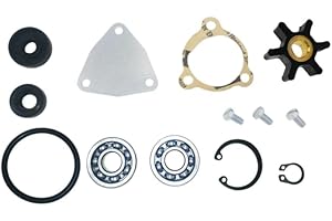 GHTMARRINE Raw Sea Water Pump Repair Kit for Yan-mar Marine 1GM 1GM10 128170-42200 128176-42071