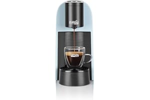 Caffitaly System, machine à café Volta S35 pour capsules originales, compacte, rapide et silencieuse, système multi-boissons, dosage automatique, allumage rapide, auto-désignation, 42kWa,
