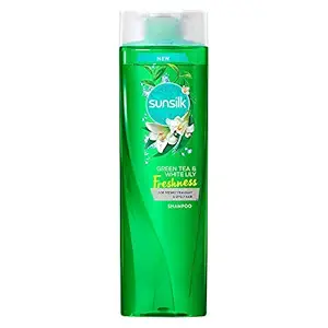 Sunsilk Green Tea & White Lily Shampoo, 370 ml