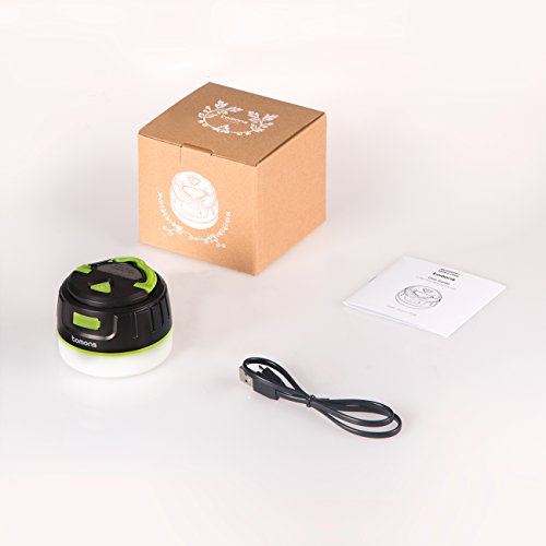 Tomons LED Camping Laterne Power Bank IP65 wasserdichte Campinglampe max-196lm Campingleuchte mit wiederaufladbarer leistungsstarker 5200mAh Batterie - 8