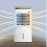 XUEBI Bio-climatiseur Portable Chaud - Froid, avec Fonction Purificateur d'air, Commande à Distance Et 3 Vitesses, Télécommande Et Minuterie De 12heures