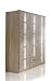 Produktbild Wimex Kleiderschrank/ Drehtürenschrank Bambi, 3 Türen, 2 Schubladen, (B/H/T) 197 x 58 x 135 cm, Mehrfarbig